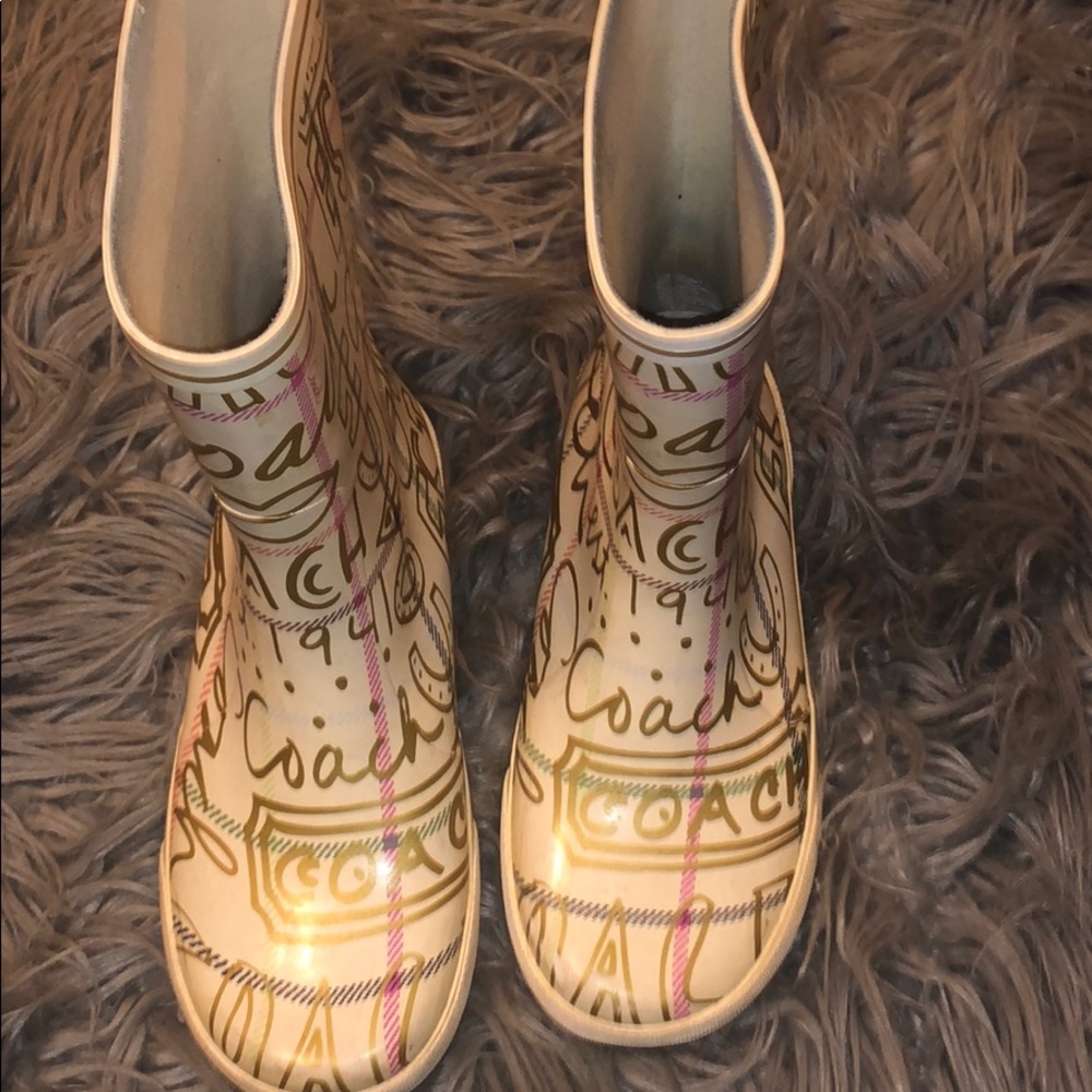 Coach Rainboots